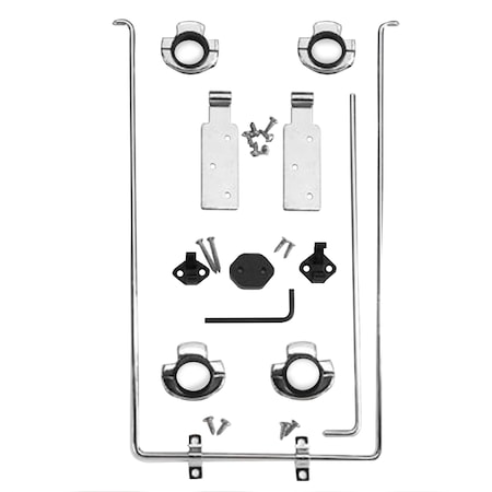 Edson Marine Hardware Kit f/Luncheon Table - Clamp Style 785-761-95